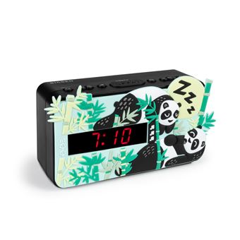 Réveil BigBen Façade Effet 3D Thème Panda