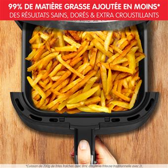 Friteuse 2-en-1 Moulinex EZ505810 Easy Fry et Grill Digital 1400 W Noir