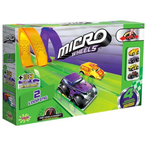 Circuits et véhicules Splash Toys Micro Wheel Super Set
