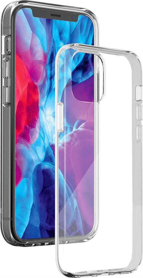 Coque souple BigBen Connected pour iPhone 12 Mini Transparent