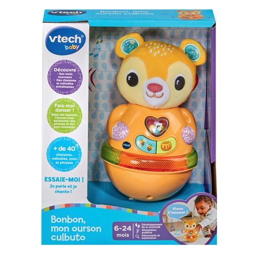 Jeu D'Éveil Vtech Baby Bonbon, Mon Ourson Culbuto