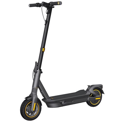 Trottinette électrique Ninebot Max G2 E powered by Segway avec clignotants intégrés 900 W Noir et Gris