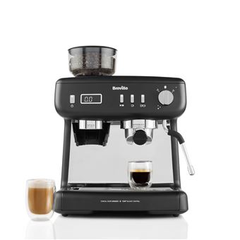 Machine Espresso avec broyeur Breville VCF152X01 1555 W Noir