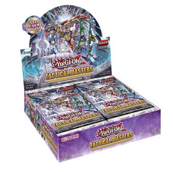 Jeu de cartes Konami YGO! JCC Booster Tactical Masters x 20