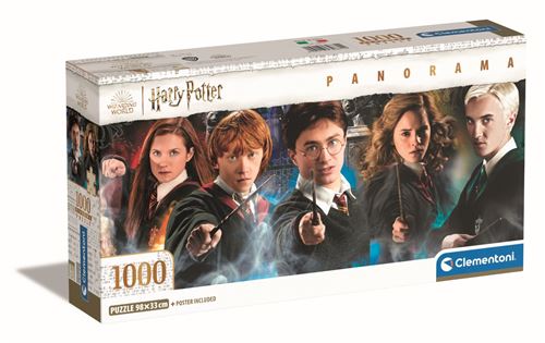 Clementoni Puzzle 1000 pièces Panorama - Harry Potter