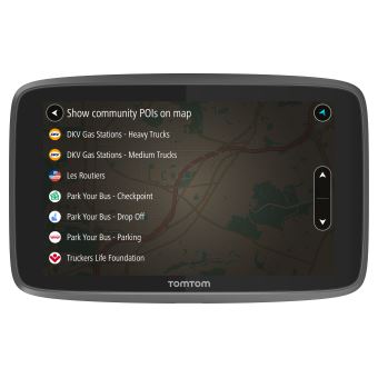 TomTom Go Professional 6200 GPS Europe voor Grote Wagens + Verkeer en Gevaarzones 1 Jaar