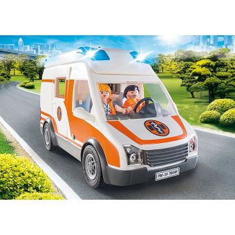 Playmobil City Life 70049 Ambulance et secouristes