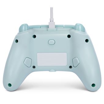 Manette filaire PowerA pour Xbox Series X|S Barbe à papa bleue