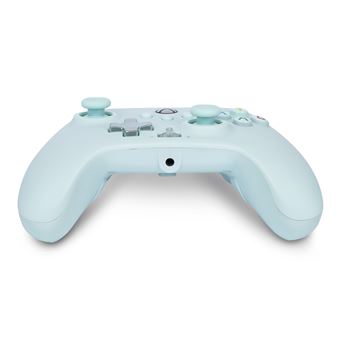 Manette filaire PowerA pour Xbox Series X|S Barbe à papa bleue