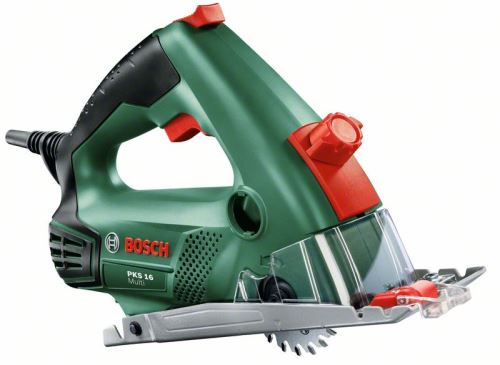 Mini-scie circulaire Bosch PKS 16 Multi avec 3 lames 400 W 06033B3000