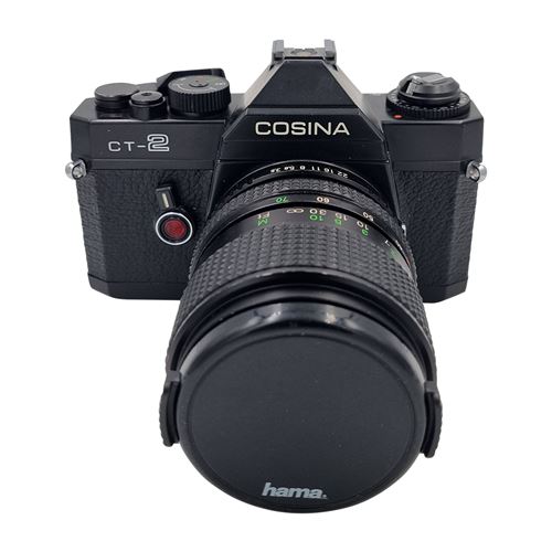 Appareil photo reflex Cosina CT-2 35-70mm f3.5-4.5 MC Cosinon-Z Noir Reconditionné