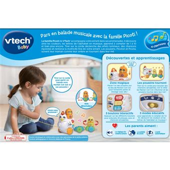 Jeu d'éveil interactif Vtech Baby La Famille Picoti