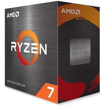 Processeur AMD Ryzen 7 5800X 4.7 GHz Paquet AM4 - 1