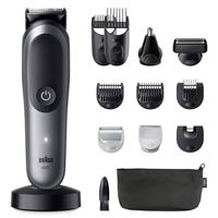 Tondeuse Tout-En-Un Braun AIO7560 Noir Gris