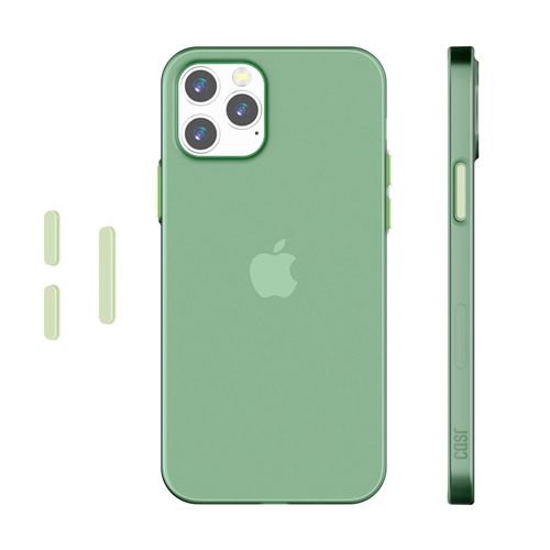 Pack de 3 coques de protection ultra fine pour iPhone 12/12 Pro Casr  couleurs foncées - Coque et étui téléphone mobile - Achat & prix
