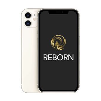 Apple iPhone 11 64 Go 6,1" Blanc Double SIM Reconditionné Grade A Reborn