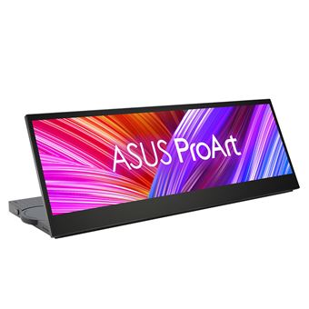 ASUS ProArt PA147CDV - Écran LED - 14" - écran tactile - 1920 x 550 Full HD @ 60 Hz - IPS - 400 cd/m2 - 1200:1 - 5 ms - HDMI, 2xUSB-C - haut-parleurs - noir