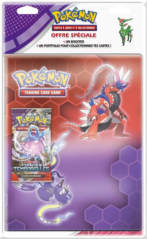 Carte à collectionner Pokémon Portfolio + Booster Pack Portfolio