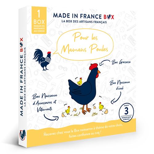 Coffret cadeau Made In France Box Pour les Mamans Poules !