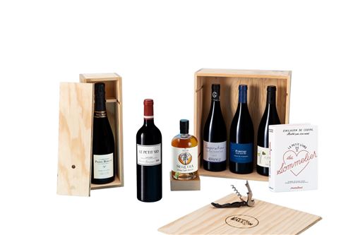 Coffret cadeau Le Petit Ballon E carte Vous ne choisirez plus du vin par hasard 50 Eur