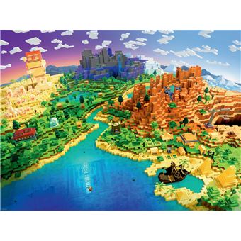 Puzzle 1500 pièces Ravensburger Le monde de Minecraft