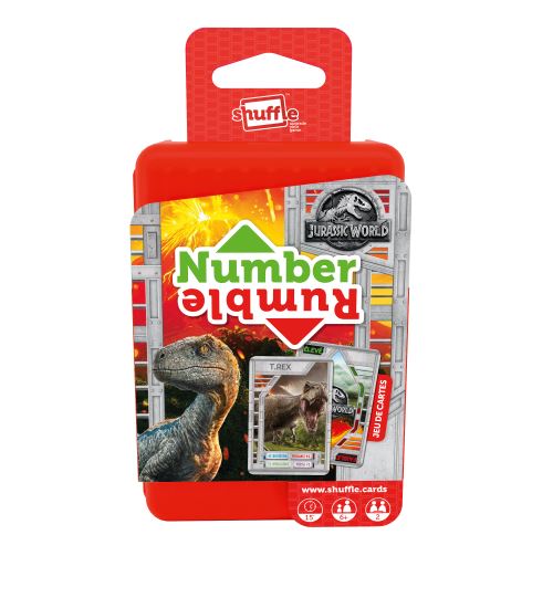 Jeu de cartes Cartamundi Shuffle Jurassic World