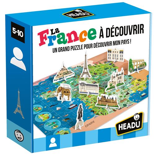 Boite de Jeu de culture générale Headu La France à découvrir