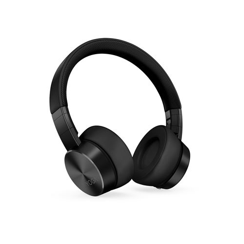 Lenovo Yoga Black draadloze Bluetooth-koptelefoon met ruisonderdrukking