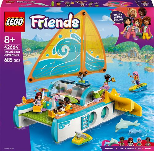 Lego Friends 'aventure en bateau - vue 2