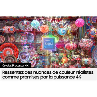 TV Samsung Crystal TU75DU7175 190 cm 4K UHD Smart TV 2024 Noir
