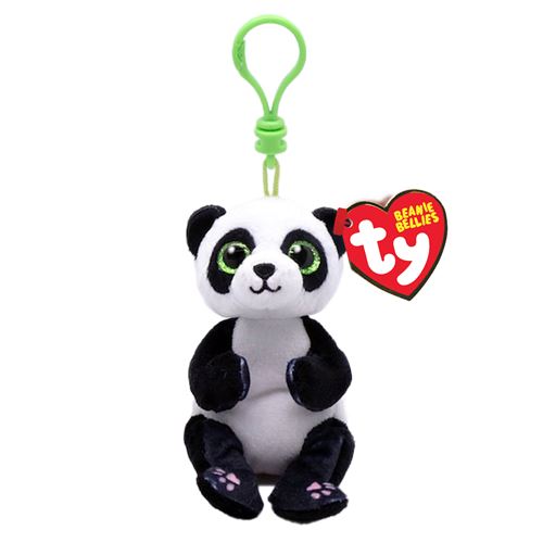Ty Multicolore Porte-Clés En Peluche Beanie Bellies Clip Ying Le Panda