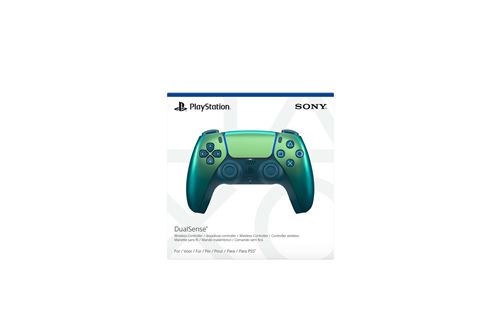 Manette sans fil Sony DualSense Chroma Teal pour PS5 et PC Vert Métal