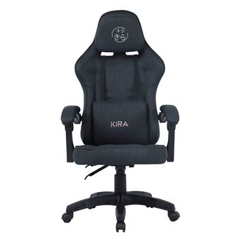 Siège gaming Kira Tsukamaki tissu Rouge - Chaise gaming - Achat & prix ...