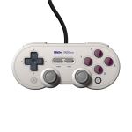 Manette filaire Just for Games 8BitDo SN30 Pro Gris et Violet