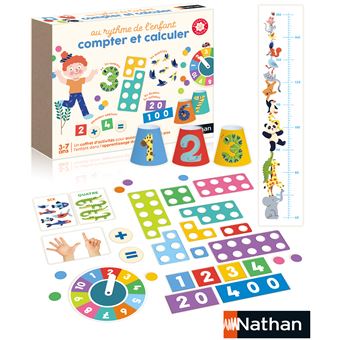 Chiffres et calcul Nathan Au rythme de l'enfant Compter et Calculer