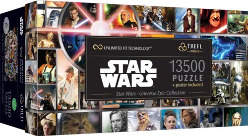 Puzzle 13500 pièces Trefl Star Wars Universe Epic Collection
