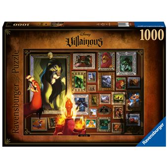 Puzzle 1000 pièces Ravensburger Disney Villainous Scar