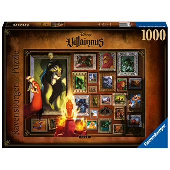 Puzzle 1000 pièces Ravensburger Disney Villainous Scar - 1