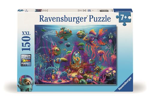 Puzzle Ravensburger Aliens sous l'eau 150 piecès XXL