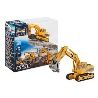 Mini pelleteuse radiocommandée Revell Control Jaune