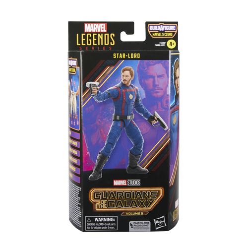 Figurine articul&eacute;e Hasbro MARVEL LEGENDS GOTG3 STAR-LORD AF- - Action