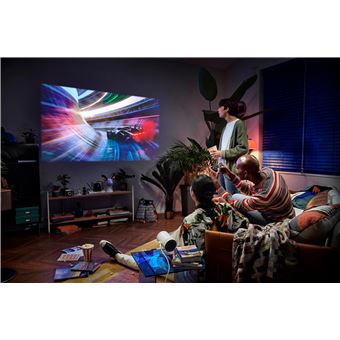 Vidéoprojecteur nomade Samsung The Freestyle 2nd Gen Smart TV SP-LFF3 Full HD Blanc