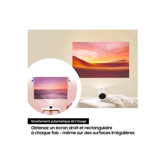 Vidéoprojecteur nomade Samsung The Freestyle 2nd Gen Smart TV SP-LFF3 Full HD Blanc