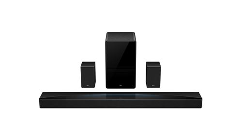 Barre de son Tcl Q85H Pro Dolby Atmos 7.1.4 ch avec caisson de basses sans fil