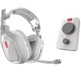 Casque-micro Gaming Astro A40 TR + MixAmp Pro TR Blanc pour Xbox