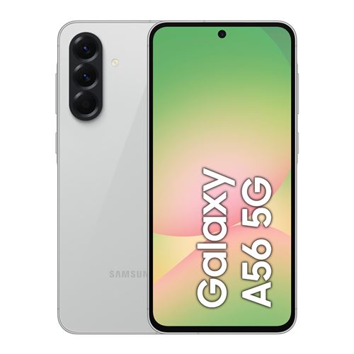 Smartphone Samsung Galaxy A56 6,7 5G Nano SIM 256 Go Gris