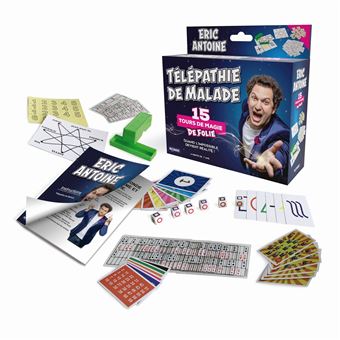 9 93 Sur Coffret De Magie Megagic Telepathie De Malade Eric Antoine Coffret De Magie Achat Prix Fnac