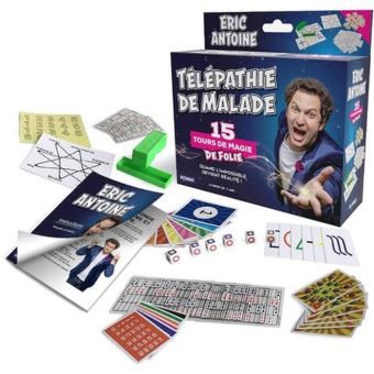 Coffret de magie Megagic télépathie de malade Eric Antoine