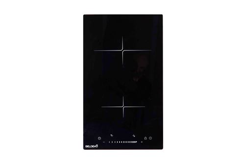 Ti2v-144 9 niveaux de cuisson r&eacute;glables 3300 w 2 foyers verre noir
