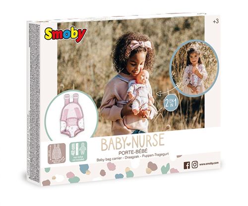 Porte-bébé pour poupon Smoby Baby Nurse
